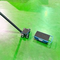 エスコ 3.0ton トランスポートローラー(ハンドル付) EA986DB-56 1台（直送品）