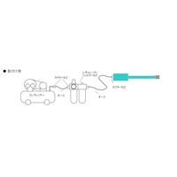 エスコ 25，000rpm/6.0mm エアーダイグラインダー EA159SL 1台（直送品）