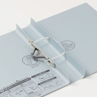 セキセイ　のびーるファイル　エスヤード　B5タテ　ブルー　10冊　AE-40F-10