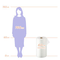 酒井化学工業 ミナパック（R）ロール #A400SS 気泡緩衝材 幅600mm×42m巻 半透明 1セット（2巻：1巻×2）