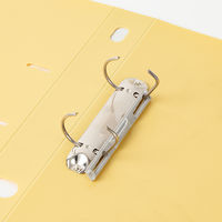 セキセイ　ロックリングファイル　D型2穴　A4タテ　背幅43mm　イエロー　F-532-50　10冊