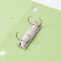 セキセイ　ロックリングファイル　D型2穴　A4タテ　背幅37mm　グリーン　F-522-30　10冊