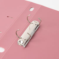 セキセイ　ロックリングファイル　D型2穴　A4タテ　背幅43mm　ピンク　F-532-21　10冊