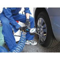 エスコ 20ー825kpa タイヤチャック&ゲージ(デジタル) EA123CS-1 1個（直送品）