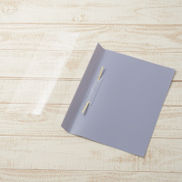 プラス　P.P.レポートファイル　A4　ブルー　FL-101RT　82004　1箱（100冊：10冊入×10袋）