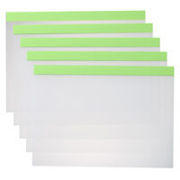 リヒトラブ　リクエスト　製本ファイル　A4タテ　黄緑　G1700-6　1箱（100冊：5冊入×20袋）