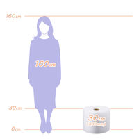 プチプチ（R） d60（中粒タイプ） 幅300mm×25m巻 1セット（3巻：1巻×3） 川上産業