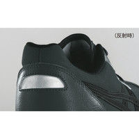 ウィンジョブ　セーフティシューズ　ブラック　FCP201　9090　26.5cm　1足　アシックス