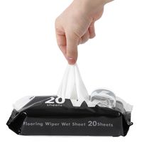 フローリングワイパーシート ウェットしつこい汚れ 1箱（600枚：20枚入×30パック）【レギュラーサイズ用】【ウェット】