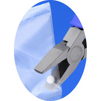 シンリョウ 錠剤ペンチ 177810 1個 ※2024年9月中旬より在庫がなくなり次第、ケースの色が青に変わります。