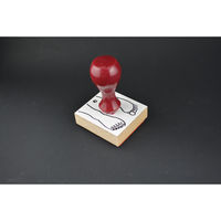 サンビー 人体図ゴム印 右足31 JING-31 1個