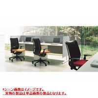 CWM4ZA FEA4 |オカムラ ヴィスコンテ オフィスチェア コンパクト 肘無し ミディアムブルー 1脚（直送品）