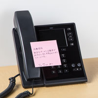 アスクル 付箋 ふせん 貼ってはがせるオフィスのノート 75×75mm ピンク 10冊  オリジナル