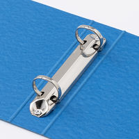 リヒトラブ　リングファイル　A5ヨコ　背幅35mm　藍　F831UN-5