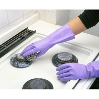 【ビニール手袋】 ショーワグローブ ビニトップ厚手 No.132 ピンク 1双