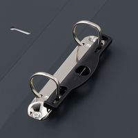 リヒトラブ リクエスト D型リングファイル A4タテ 背幅34mm 黒（ブラック） G2220-24 10冊