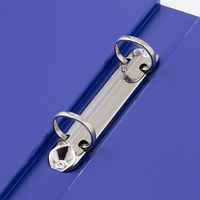 リヒトラブ　リングファイル　A4ヨコ　背幅36mm　青　F874U　1箱（10冊入）