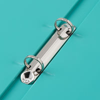 リヒトラブ　リングファイル　A4タテ　背幅27mm　緑　F867U　1セット（30冊：10冊入×3箱）