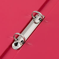 リヒトラブ　リングファイル　A4タテ　背幅27mm　赤　F867U　1セット（30冊：10冊入×3箱）