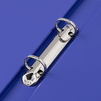 リヒトラブ　リングファイル　A4タテ　背幅36mm　青　F877U　1セット（30冊：10冊入×3箱）