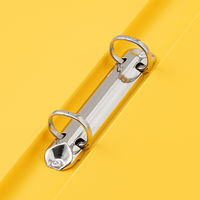 リヒトラブ　リングファイル　A4タテ　背幅36mm　黄　F877U　1セット（30冊：10冊入×3箱）