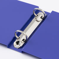 リヒトラブ　リングファイル　B6ヨコ　背幅36mm　青　F870U　スーパー業務用パック1パック（30冊入）