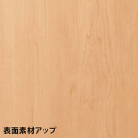 【在庫限り処分品】ARAN WORLD（アランワールド） エイドス（EIDOS） 平机 引出し無し メープル 幅1000×奥行700×高さ700mm（取寄品）