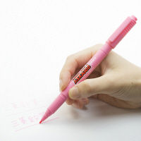 プロッキー 水性ペン 細・極細ツイン ソフトピンク 三菱鉛筆 uni