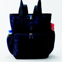 KAZEN（カゼン） 2wayトートバッグ ネイビー KZN901 訪問バッグ リュックタイプ