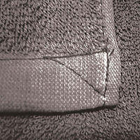 業務用スレン染めベッドサイズバスタオル　ブラウン　１枚