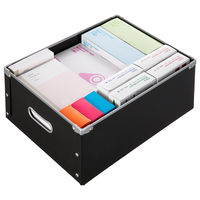 パルプボード収納ボックス（組立式）　M　アスクル  オリジナル