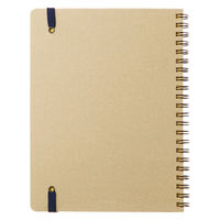 ロルバーン ポケット付メモ A5 ライトピンク 5mm方眼 リングノート デルフォニックス（Rollbahn）