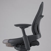 Steelcase　リープチェア肘付きブラックフレーム5F17/ブラック　（直送品）