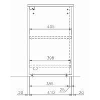 オカムラ プロスクシリーズ チェックカウンター 1487W 7JP5AA Z269（直送品）