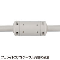 サンワサプライ DVIケーブル(デュアルリンク)2mライトグレー KC-DVI-DL2K 1本