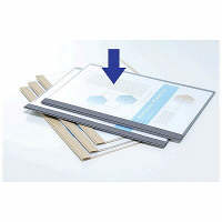 コクヨ　レポートメーカー（製本ファイル　プレゼンファイル） A4タテ 約50枚収容 青（ブルー）  セホ-50B　1セット20冊入（5冊入×4）