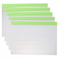 リヒトラブ　リクエスト　製本ファイル　A4タテ　黄緑　G1700-6　1セット（20冊：5冊入×4袋）