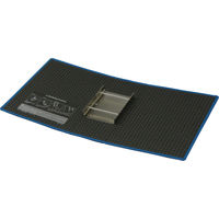 ハピラ 片開きパイプ式ファイル A4タテ とじ厚100mm ブルー 1箱（12冊入）