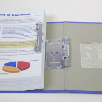 キングジム　スーパードッチGXシリーズ　A4タテ　とじ厚50mm　3冊　黒　キングジム　両開きパイプファイル　1475GXクロ