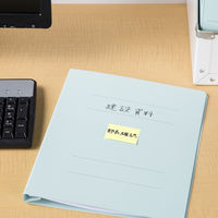 アスクル 付箋 ふせん 貼ってはがせるオフィスのノート 38×50mm パステルカラー 4色セット 100冊(20冊×5パック)  オリジナル