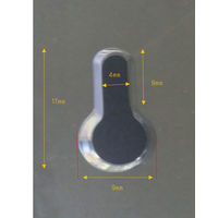 カタログケース　壁掛けタイプ　A4　三つ折り　4列　734440　スマイル