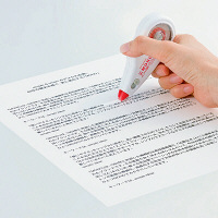 トンボ鉛筆【MONO】修正テープ　モノCX　6mm　本体　CT-CX6　5個