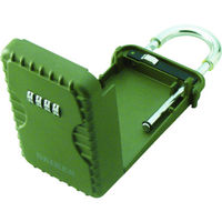 【キーボックス】ダイケン ボックス付南京錠 キー保管ボックス DKN200 1個