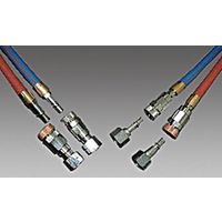 エスコ (5+5mm)x20m カプラ付ツインホース EA300AC-20 1本（直送品）