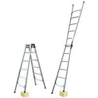 エスコ 0.94ー1.23m はしご兼用脚立(調整脚) EA903FC-120 1脚（直送品）