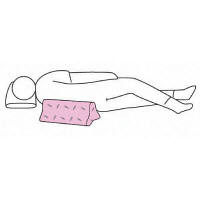 洗えるフィット三角柱クッションII　ベージュ40cm　1312-40　日本エンゼル　（直送品）