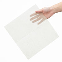 イデシギョー　植林木4つ折り　紙ナプキン　未晒し　1袋（125枚入）