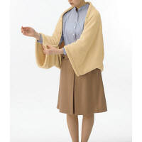 マルチひざ掛け　ベージュ　1枚