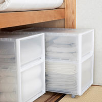 無印良品 ポリプロピレン収納ケース用キャスター (V) 4個入 良品計画