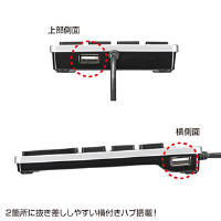 サンワサプライ USB2.0ハブ付テンキー Mac用 有線 うす型メンブレン シルバー NT-M18UHSV 1個（直送品）